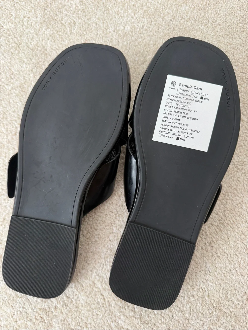 Tory Burch Turnlock Cross-Band Slide